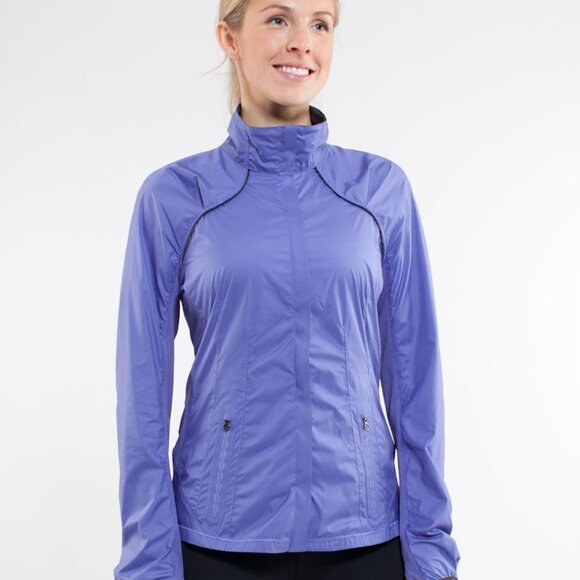 Lululemon Run: Essential Jacket Persian Purple EUC - Picture 1 of 13